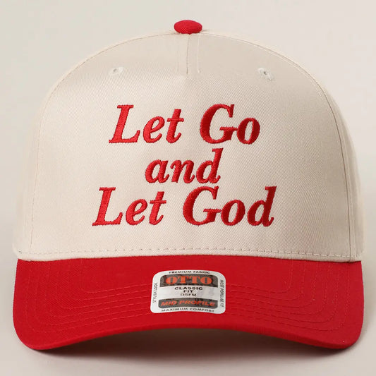 Let Go and Let God Hat