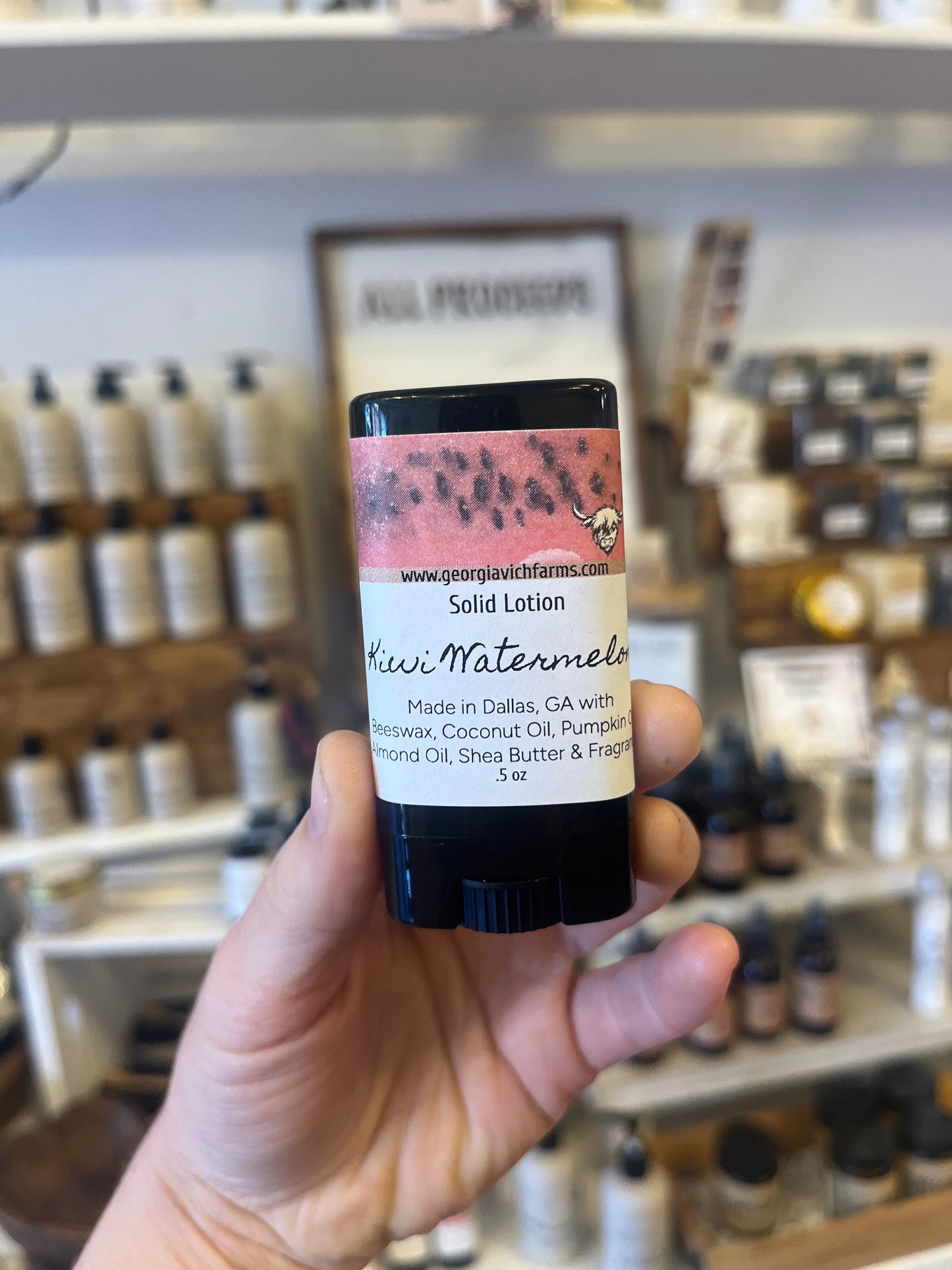 Kiwi Watermelon Solid Lotion