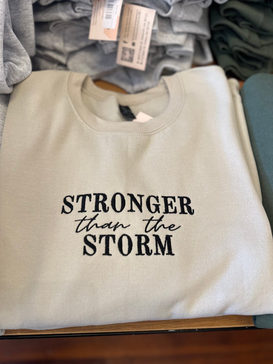 Stronger Than The Storm Sweatshirt