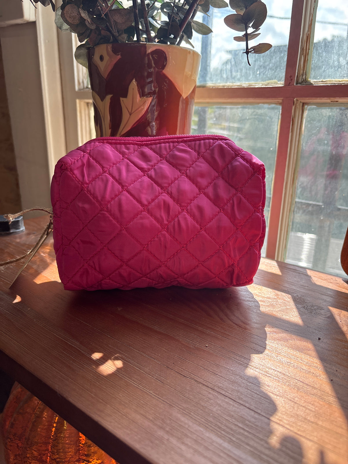 Quilted Travel Pouch