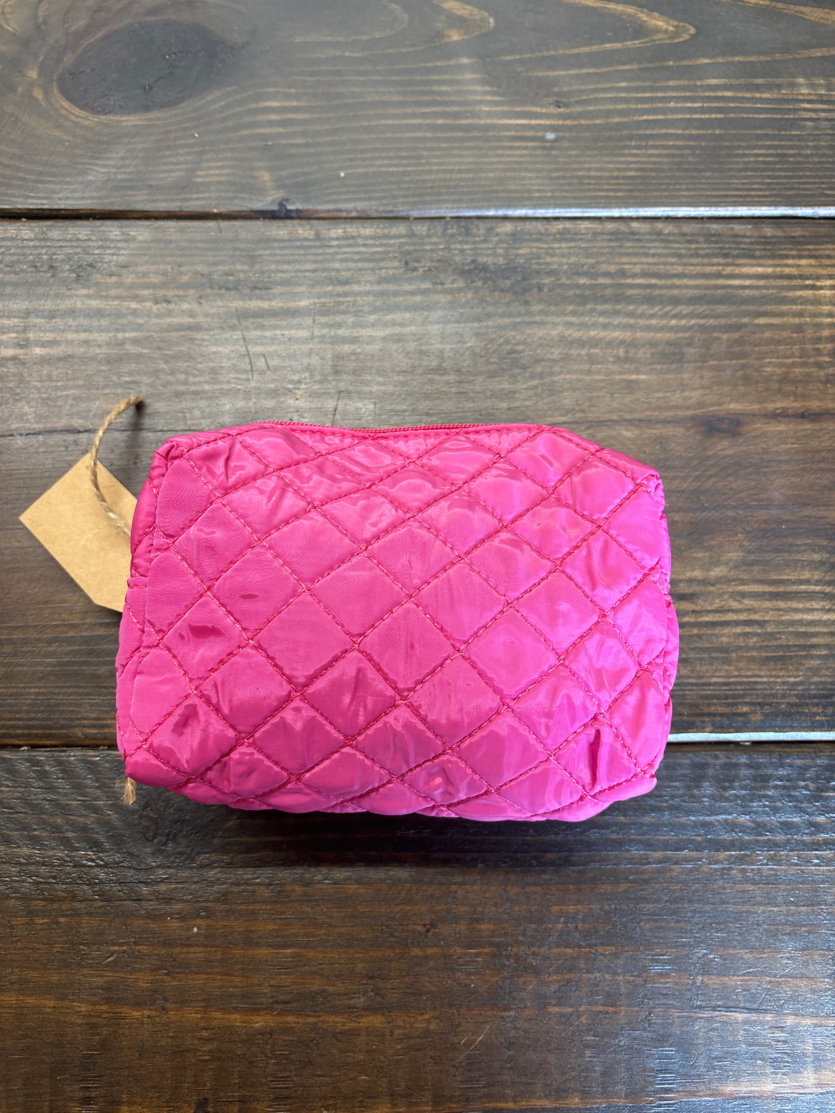 Quilted Travel Pouch