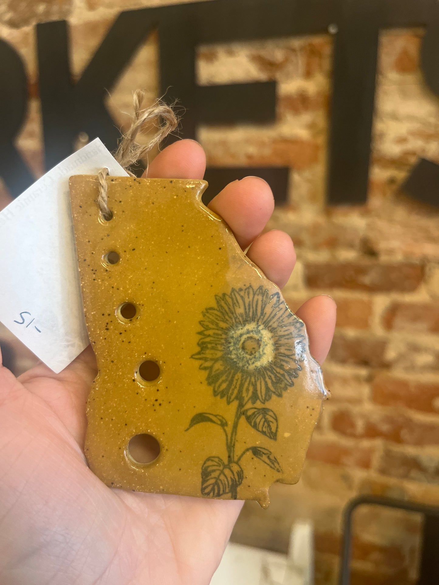 Handmade Georgia Ceramic Herb Strippers