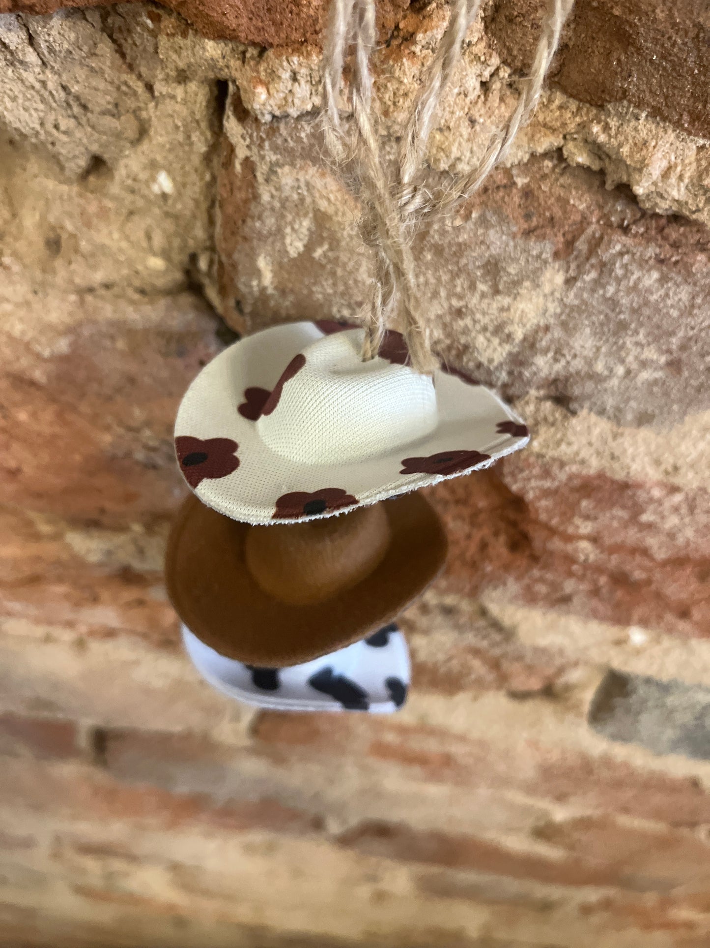 Cowboy Hats Car Charm