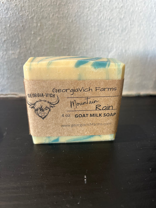 Mountain Rain Goat Milk Soap