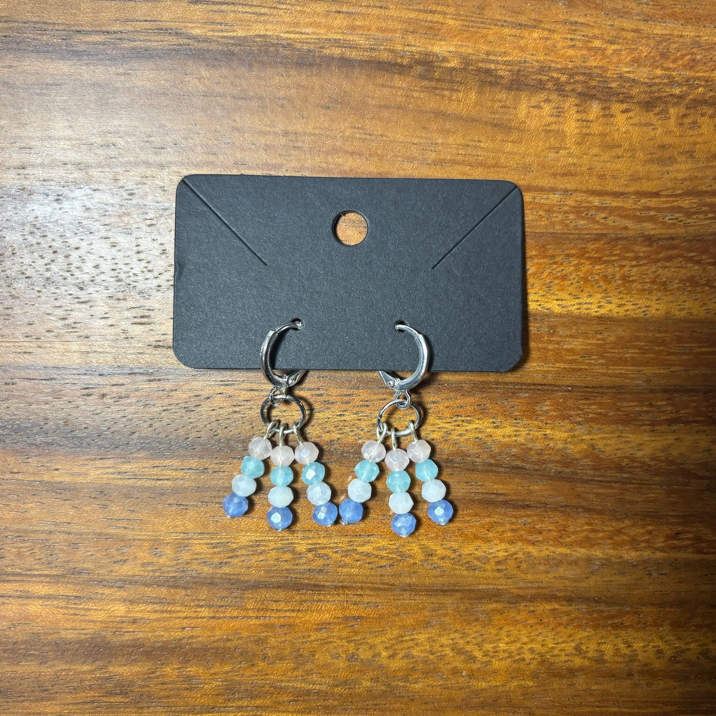 4 Color Beaded Earrings