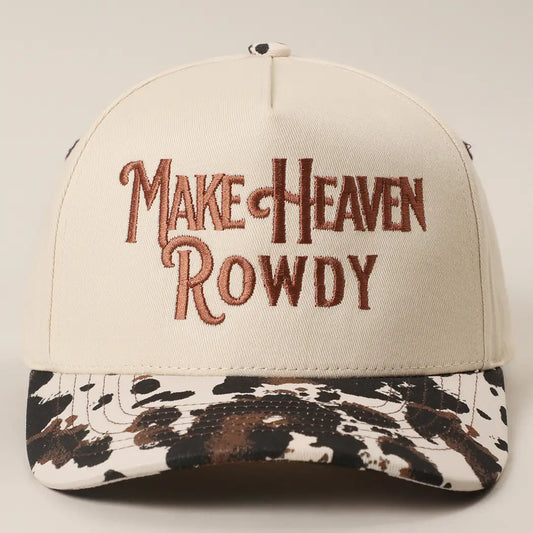 Make Heaven Rowdy Trucker Hat