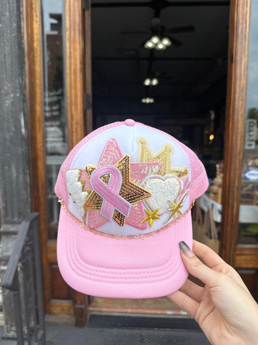 Breast Cancer Awareness Trucker Hat