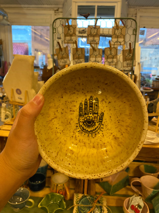 Third Eye Yellow Bowl