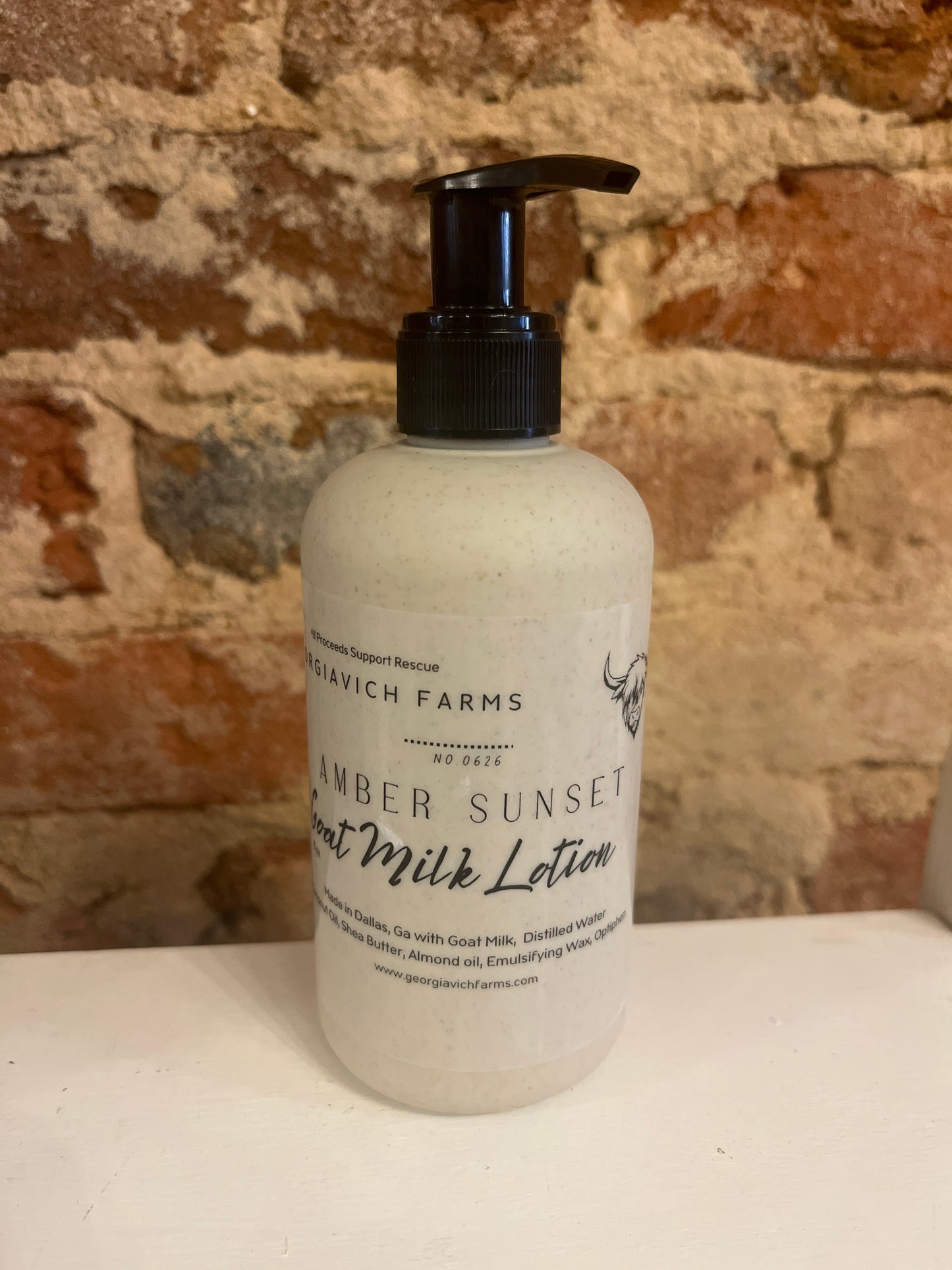 Amber Sunset Goat Milk Lotion