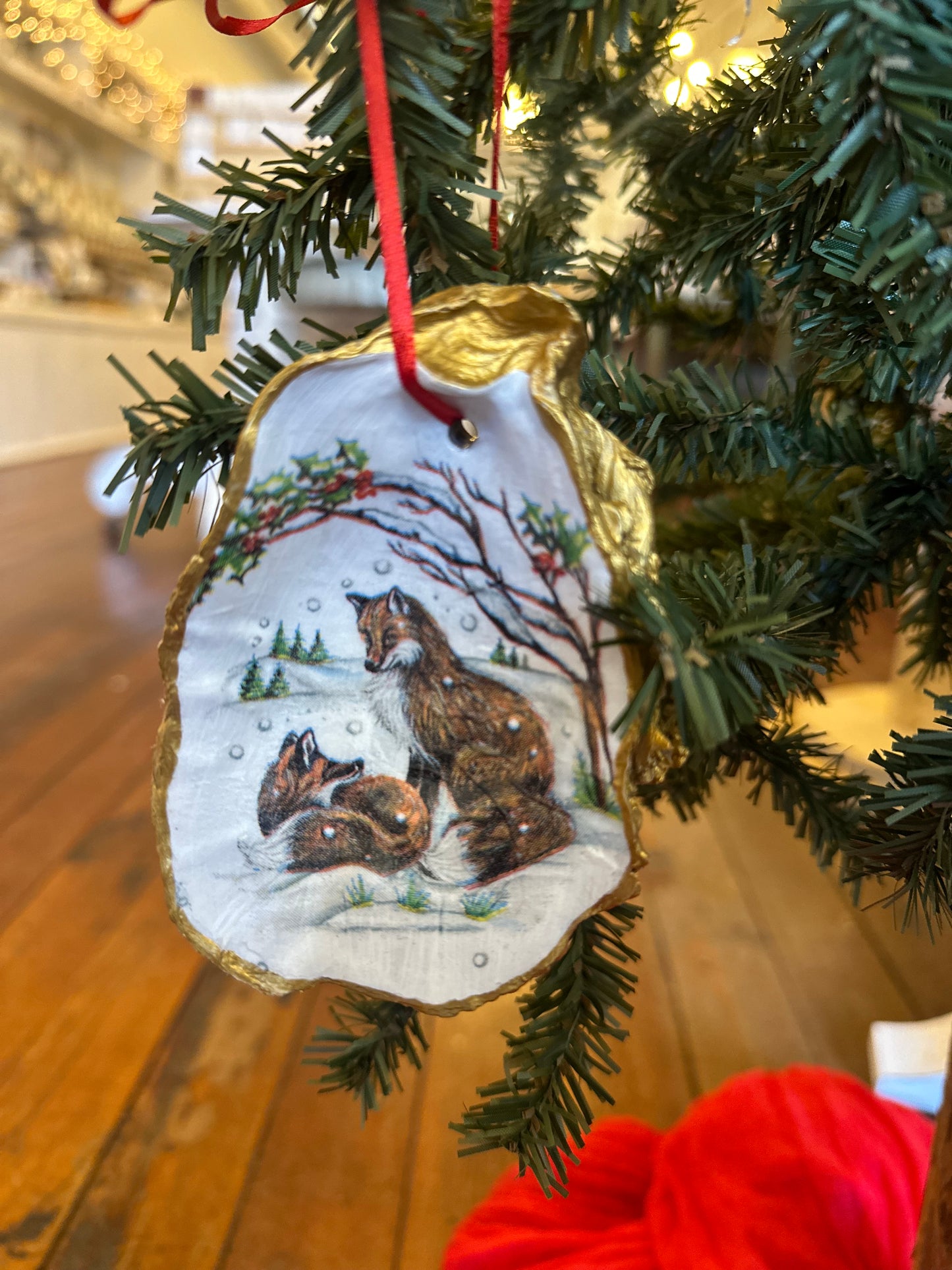 Oyster Shell Ornaments