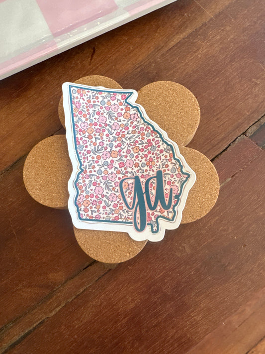 GA Water Resistant Sticker