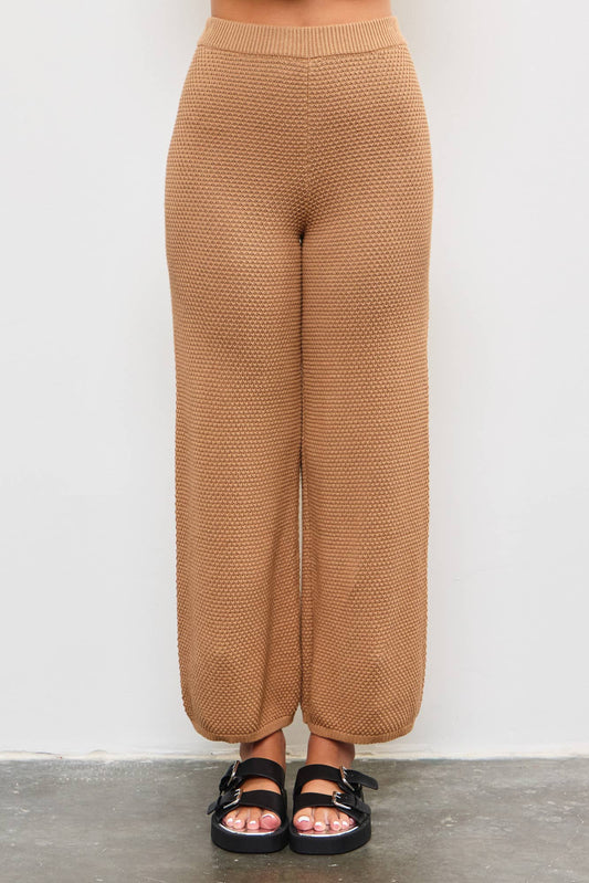 Knit Wide Leg Pants