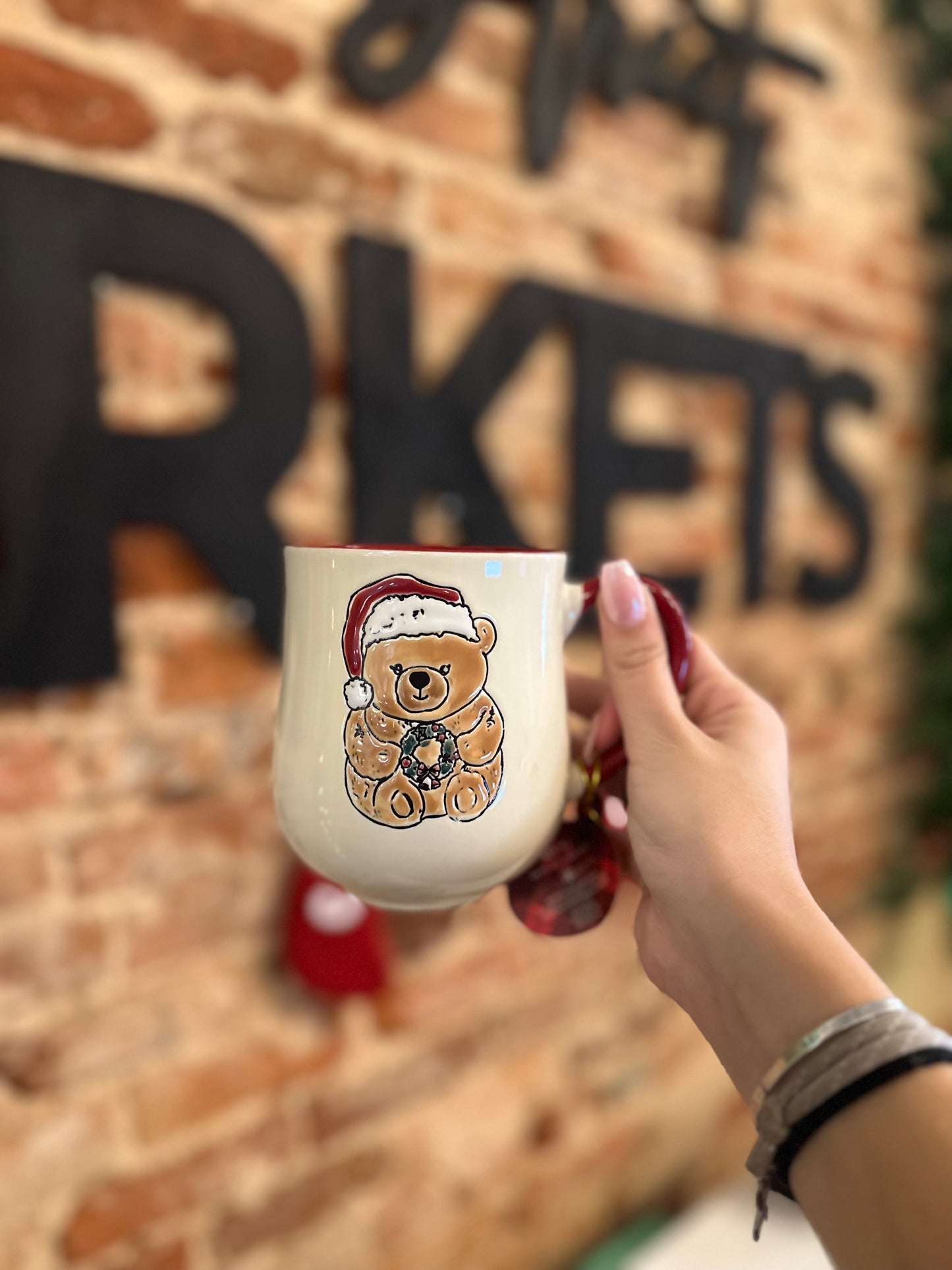 Wreath Bear Mug