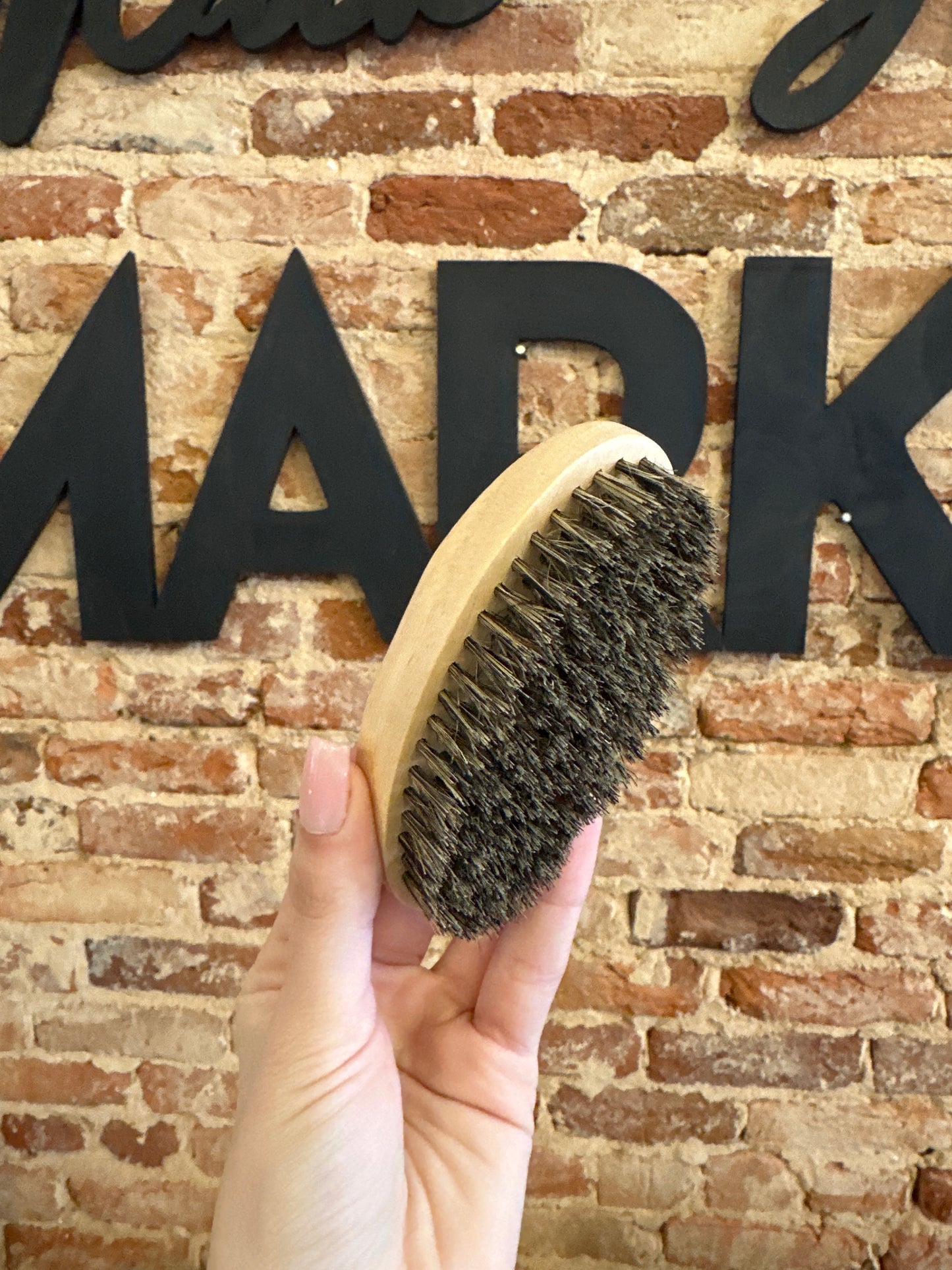 Wooden Beard Brush