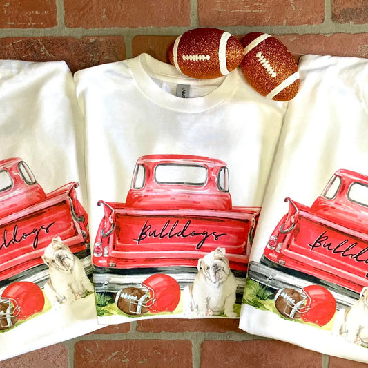 Vintage Ga Bulldog Truck