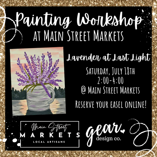 7/18/26 Lavender at Last Light Painting Workshop - Dallas, GA