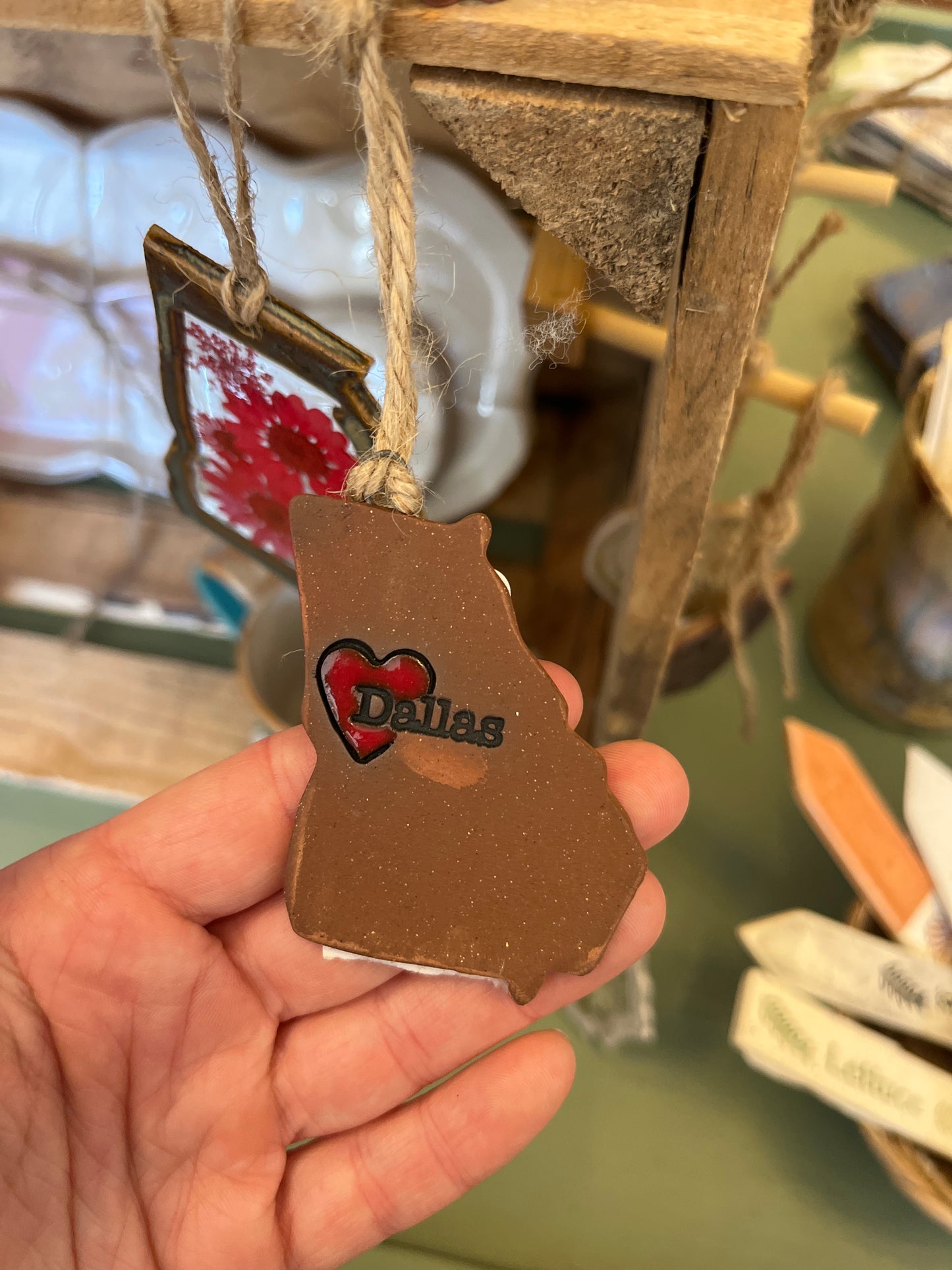 Small Georgia Ornament