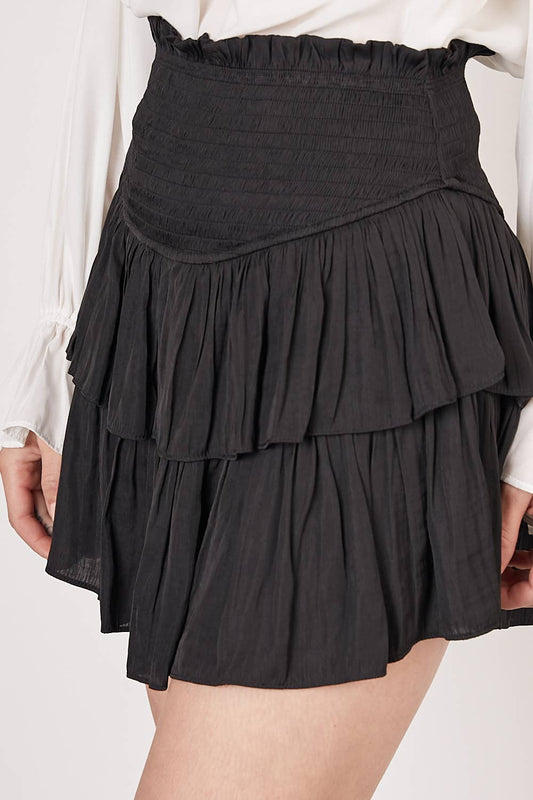 Black Flow Skort