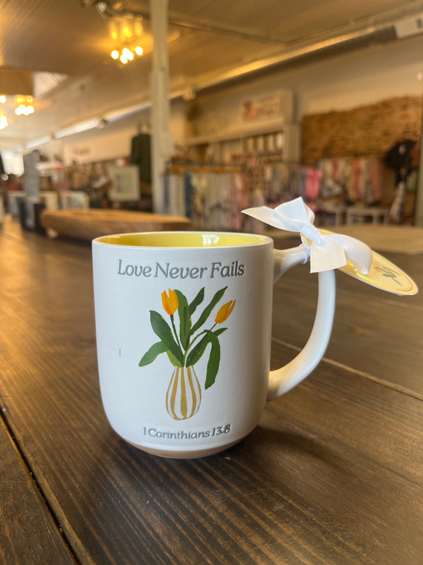 Love Never Fails Mug