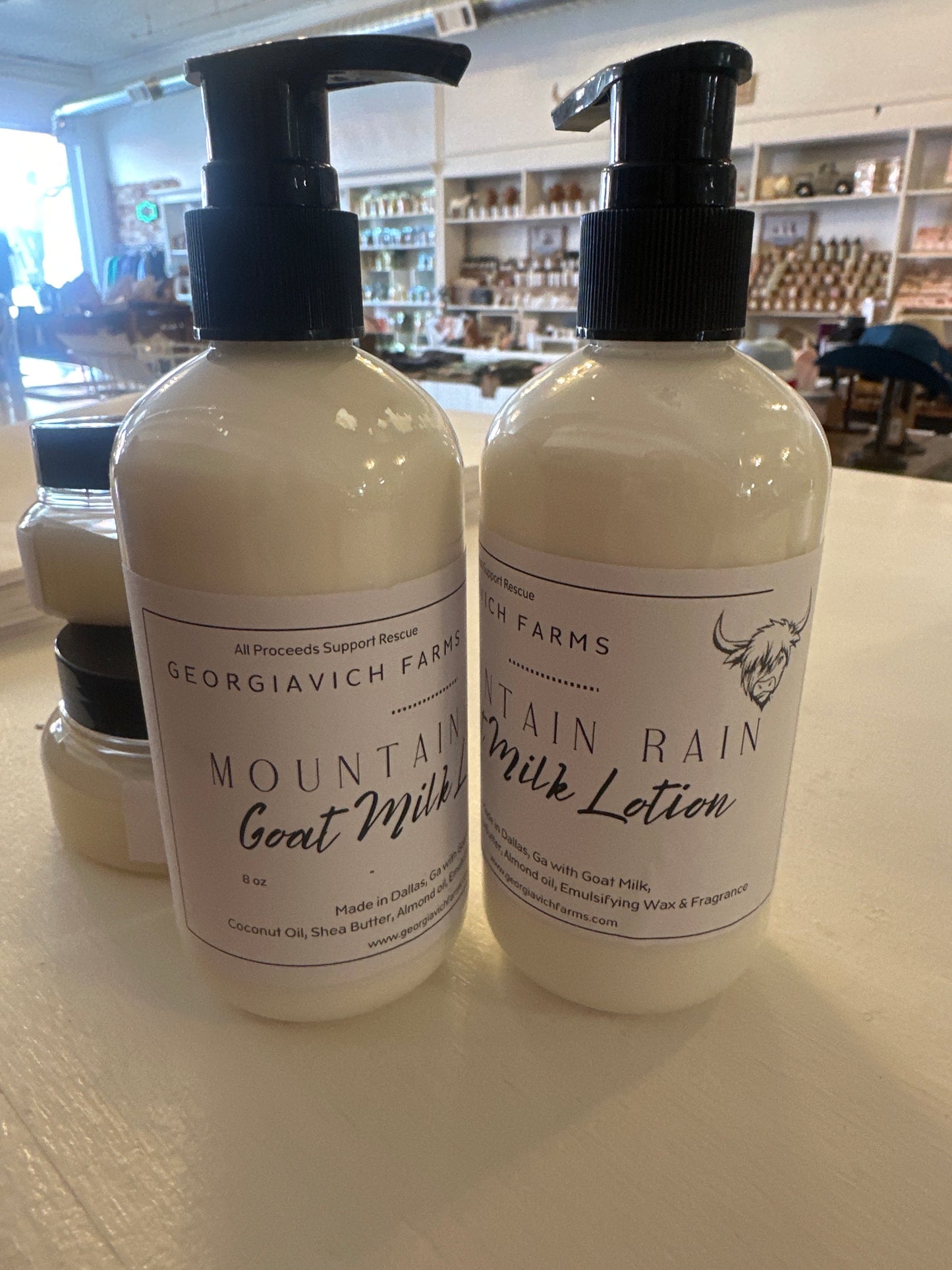 Mountain Rain Goat Milk Lotion