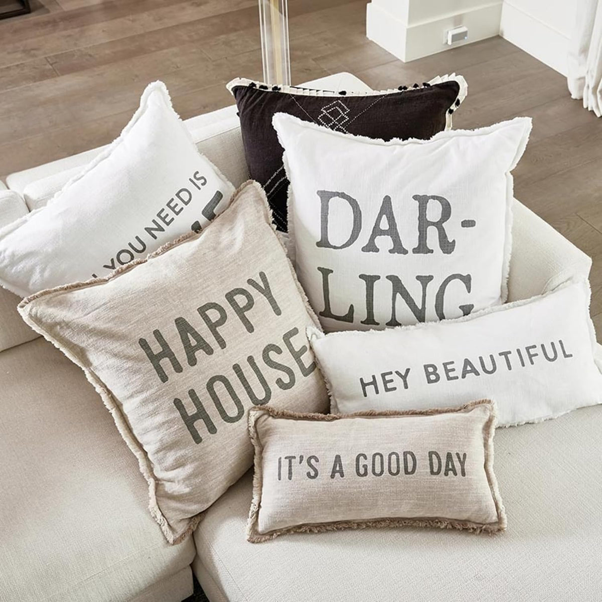 Hey Beautiful - Lumbar Pillow