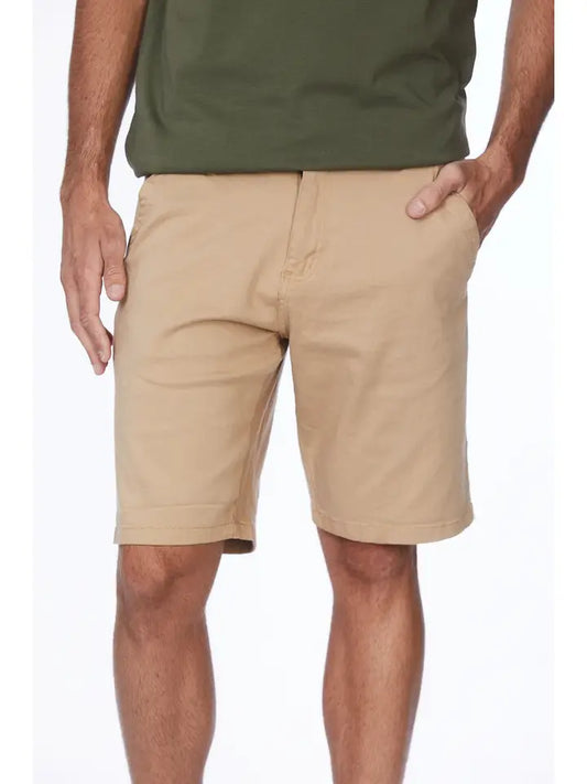 Men's Khaki Chino Shorts