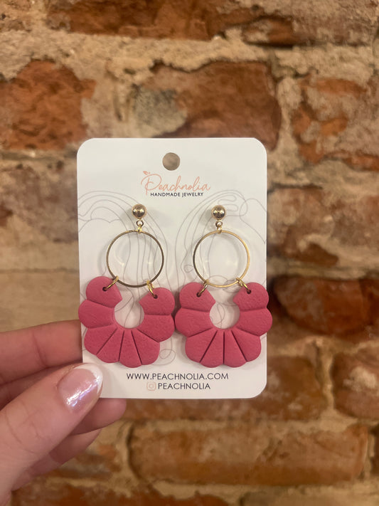 Pink Petal - Dangles