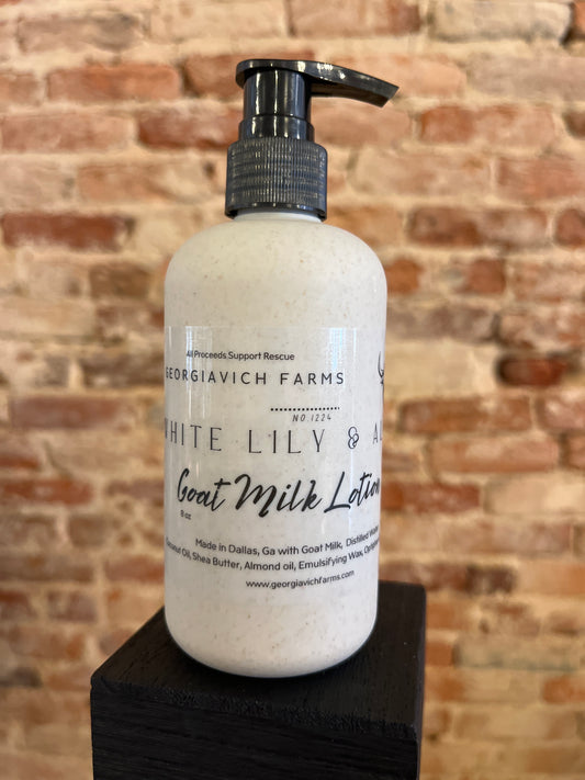 White Lily & Aloe Goat Milk Lotion