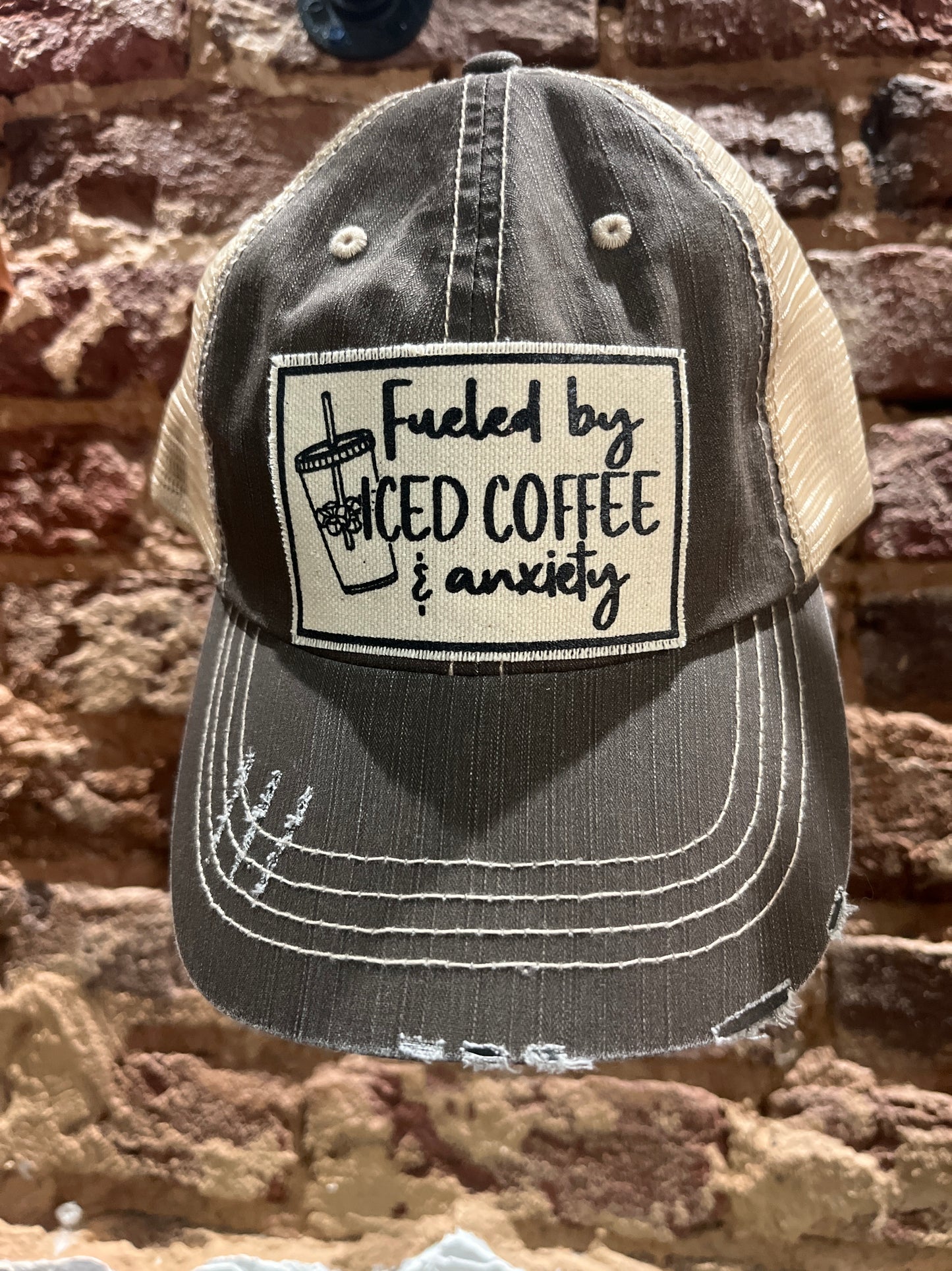 Fueled By Coffee & Anxiety Hat