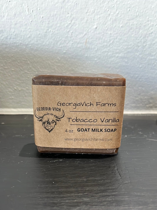 Tobacco Vanilla Goat Milk Soap