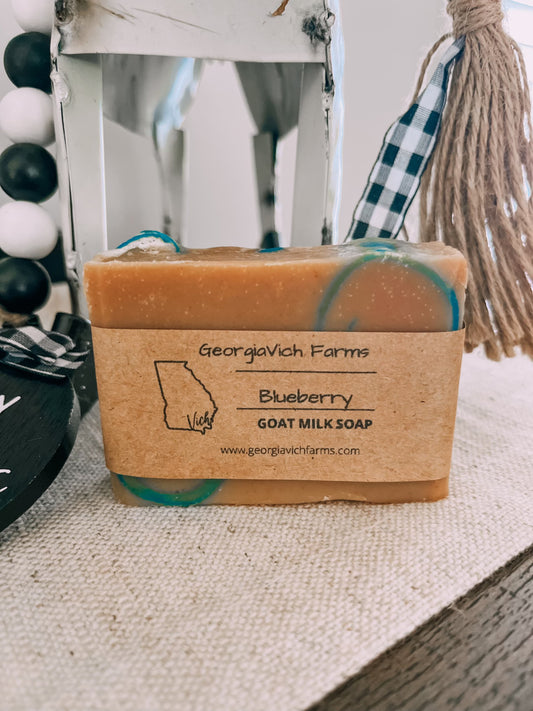 Blueberry Goat Milk Soap