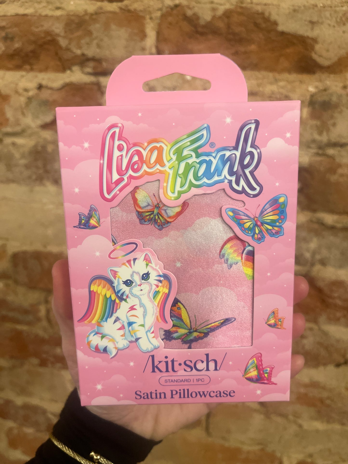 Lisa Frank Kitsch Satin Pillowcase