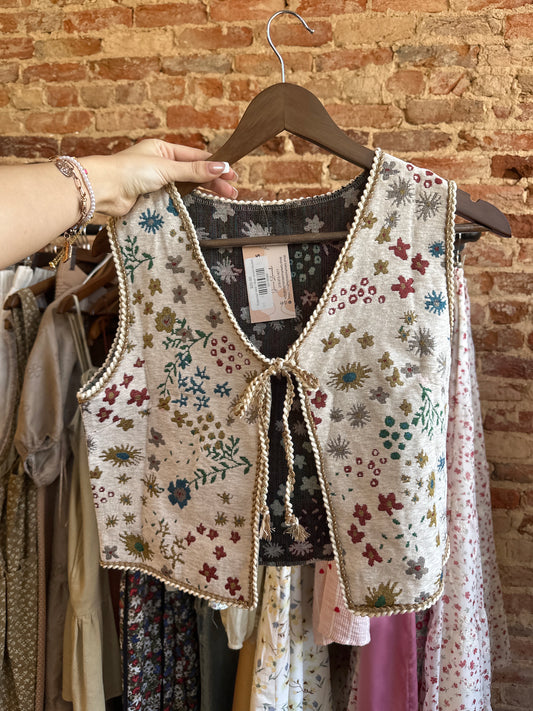 Patterned Vest
