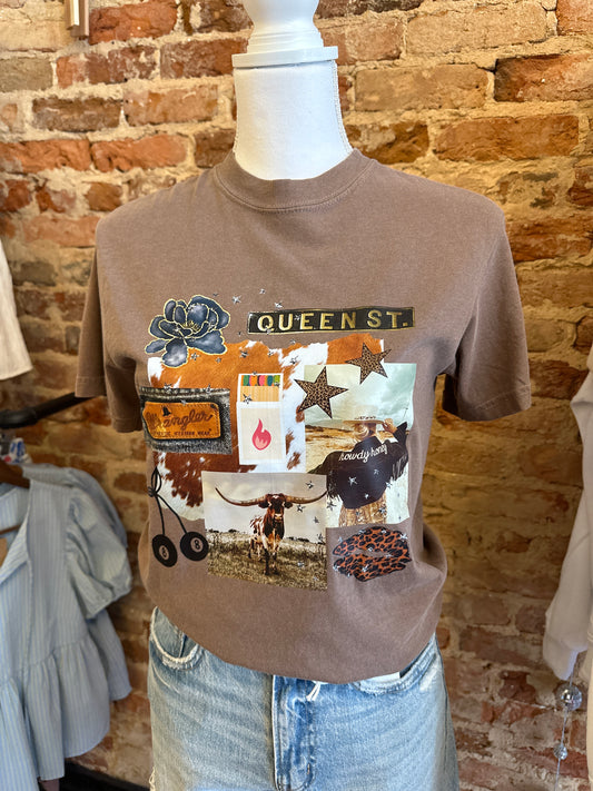 Western Collage | Comfort Colors T-Shirt