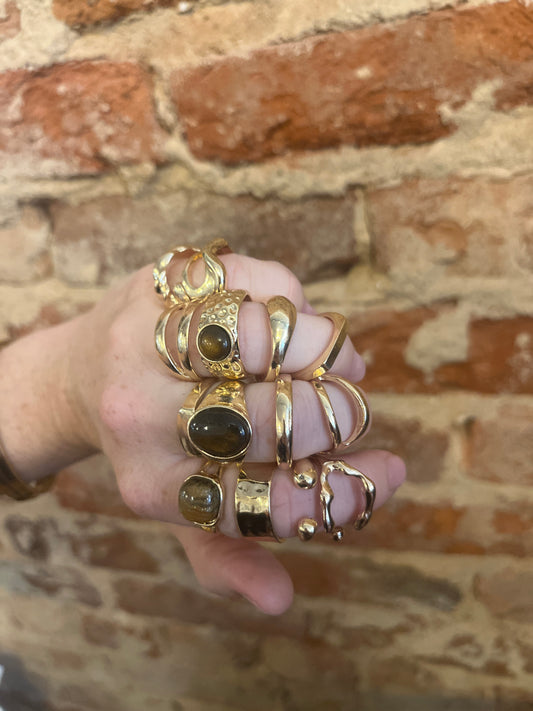 Assorted Gold Rings