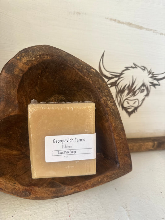 Naked Goat Milk Soap Bar