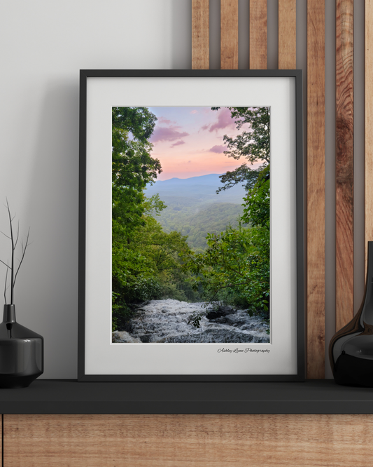 Amicalola Sunset Print