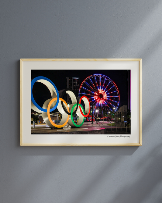 Atlanta Rings Print