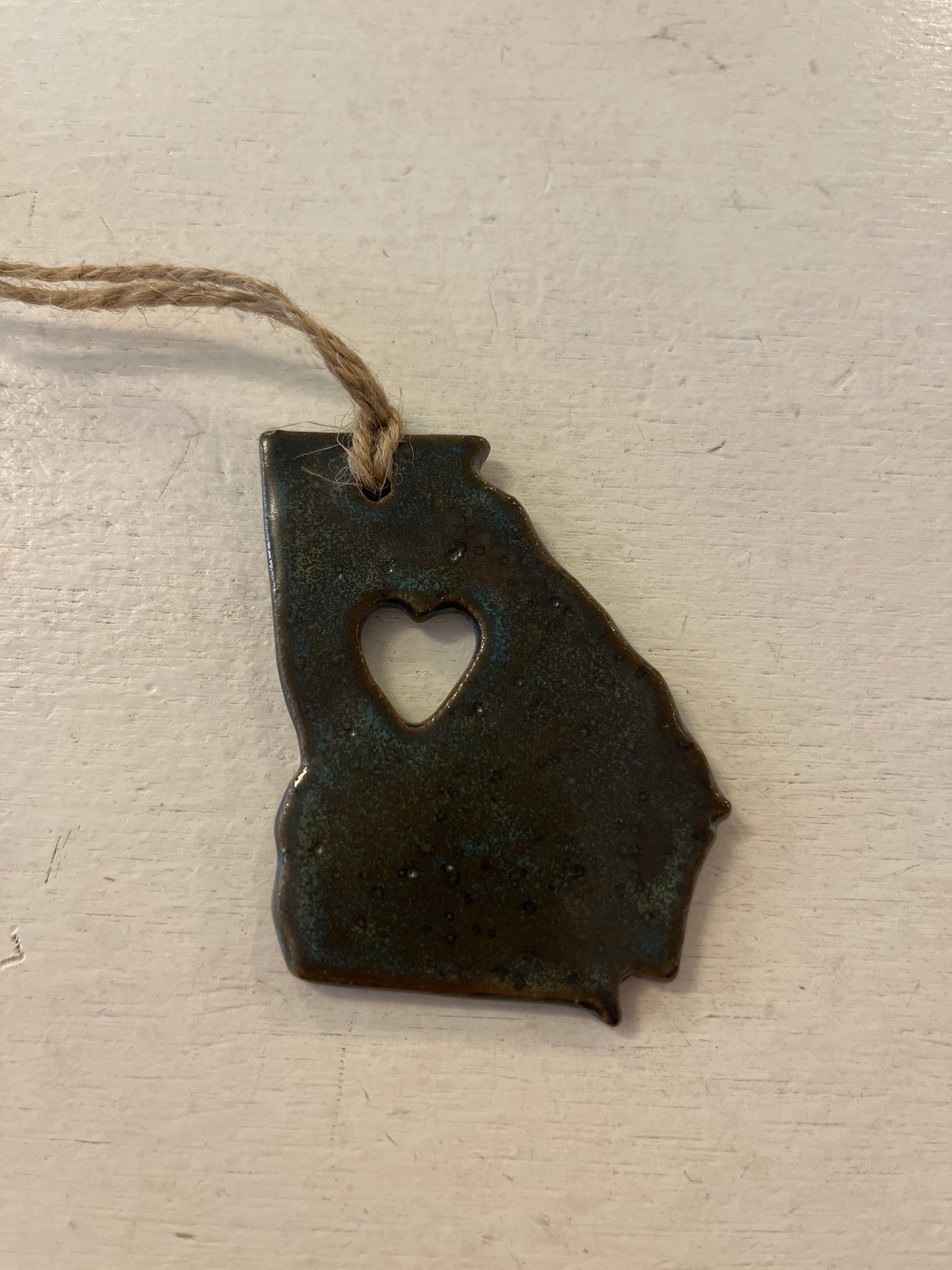 Small Georgia Ornament