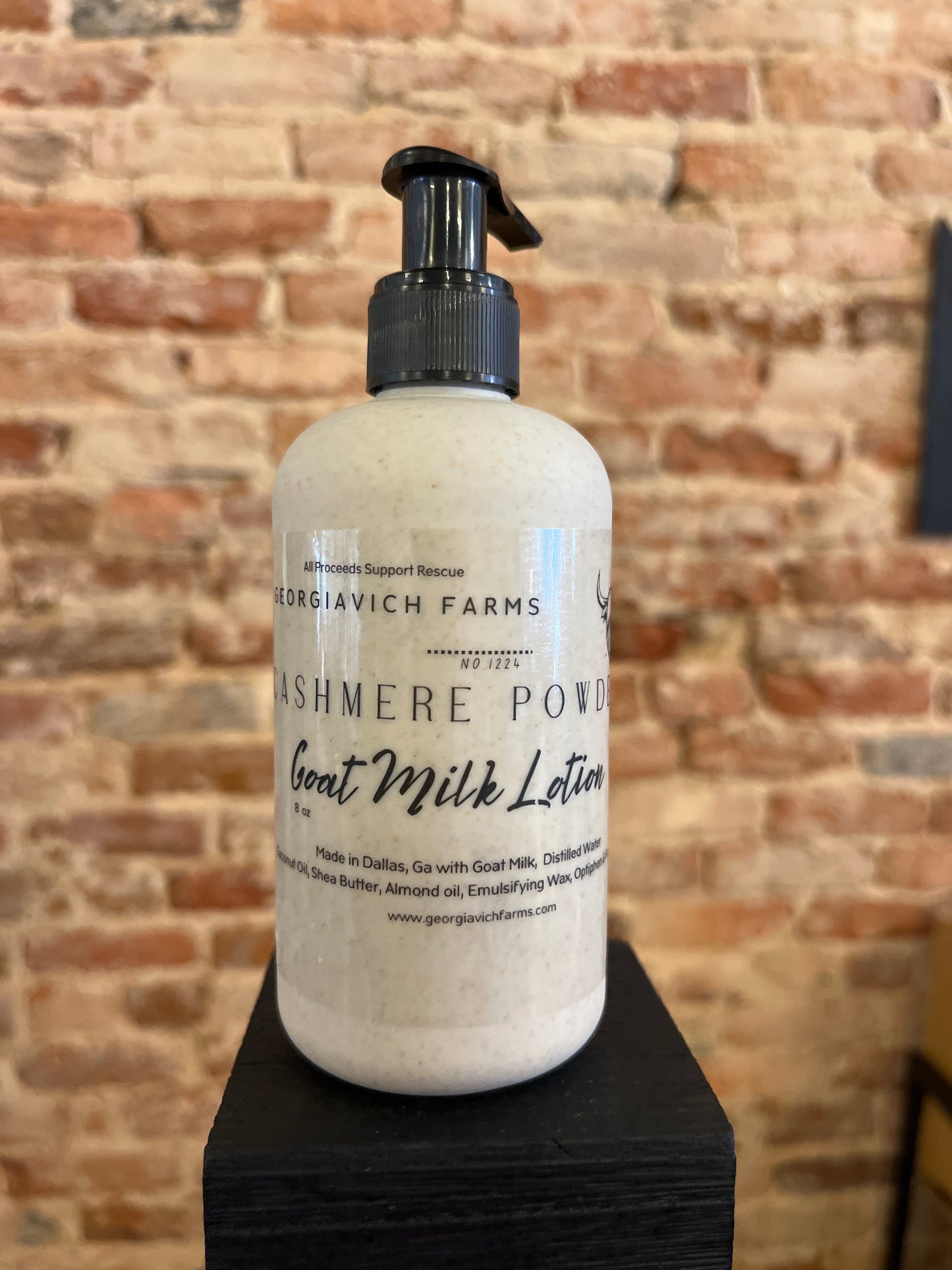 Cashmere Powder Goat Milk Lotion