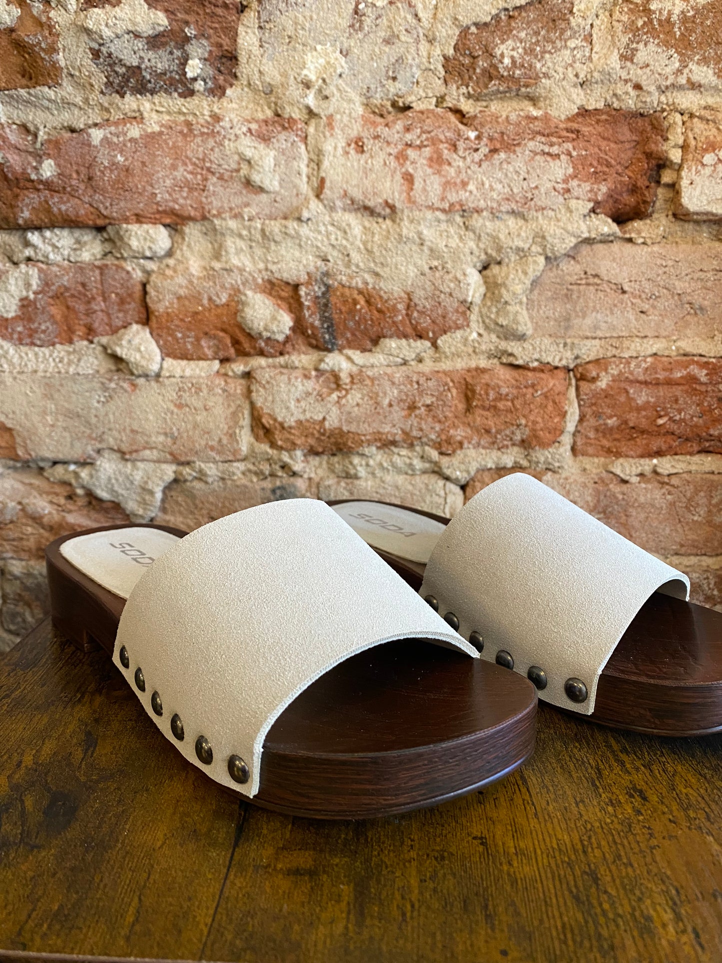 Suede Sandals