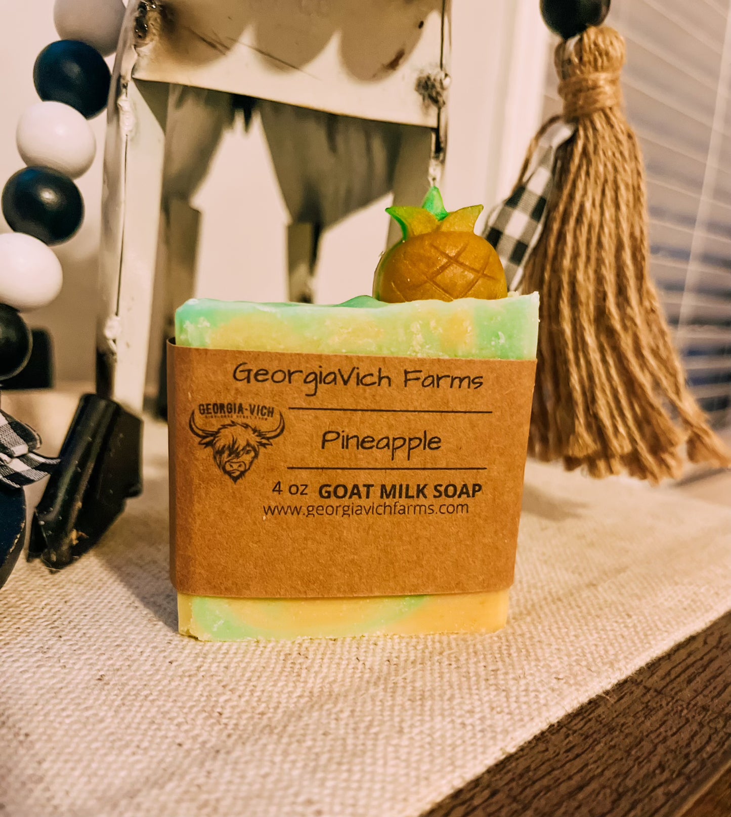 Pineapple Goat Milk Soap