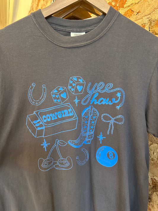Yee-Haw Cowgirl | Comfort Colors T-Shirt