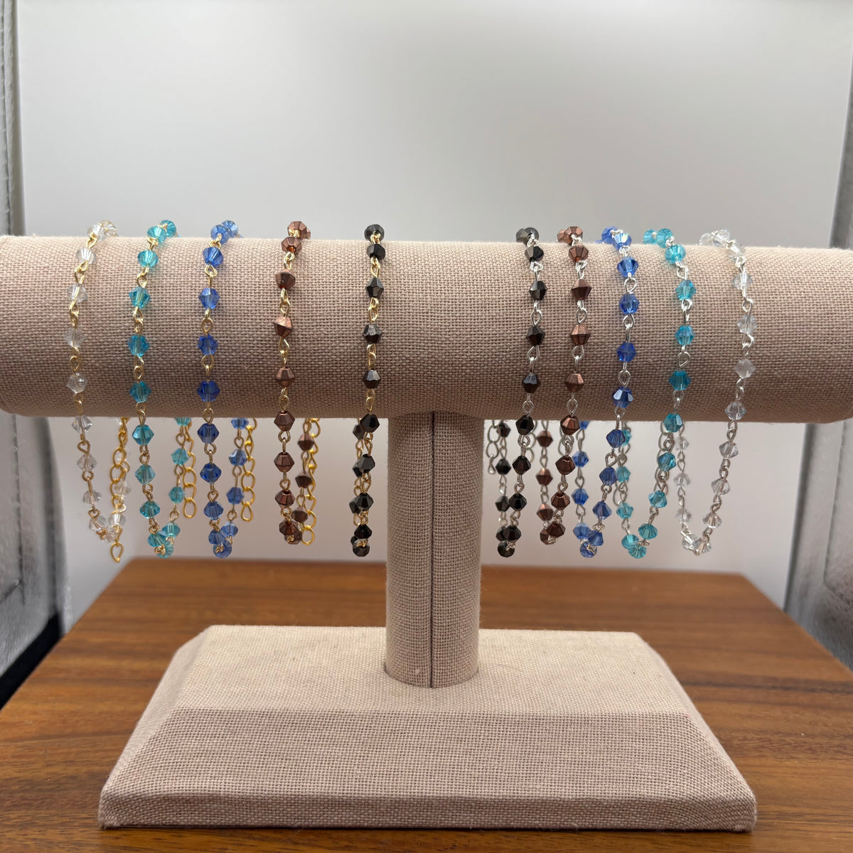 Bicone Beaded Bracelets