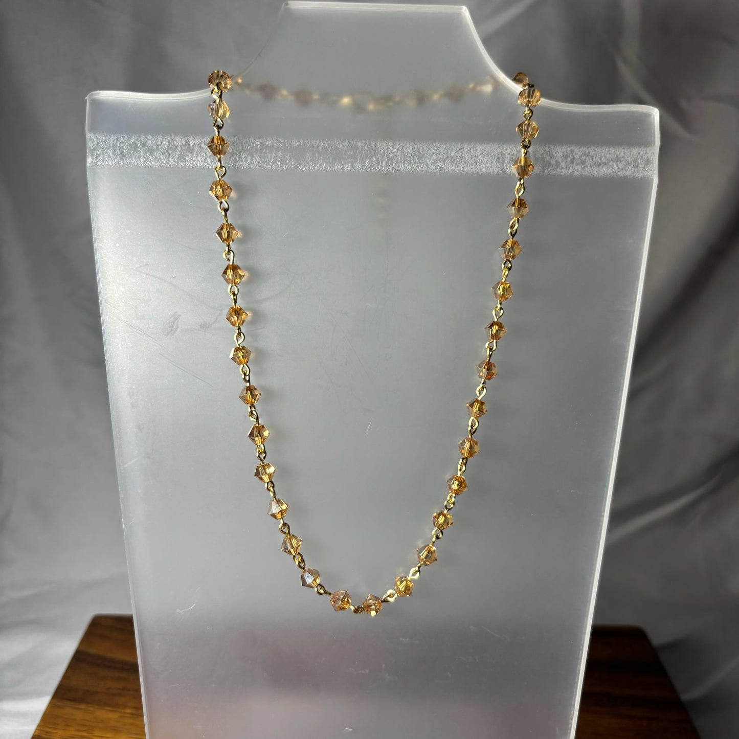 Bicone Beaded Necklaces