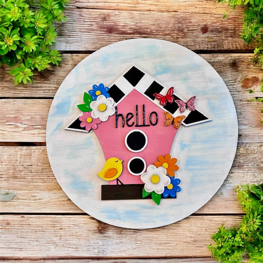 Bird house Door Round