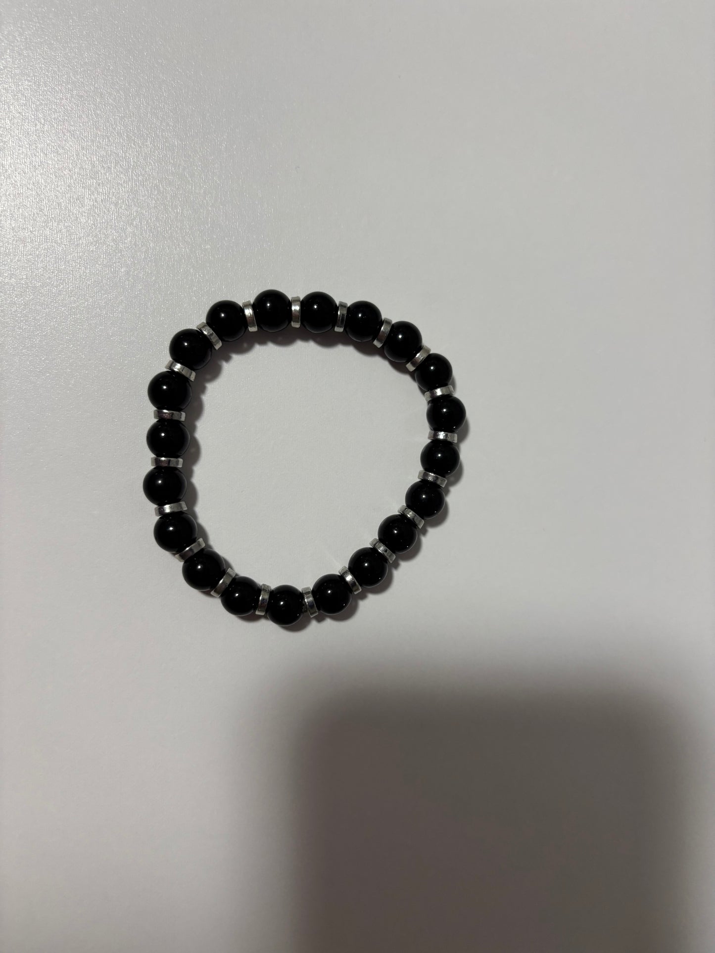 Black Beaded Bracelets