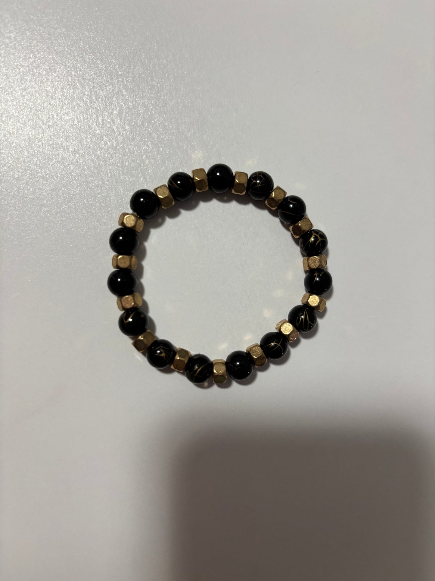 Black Beaded Bracelets