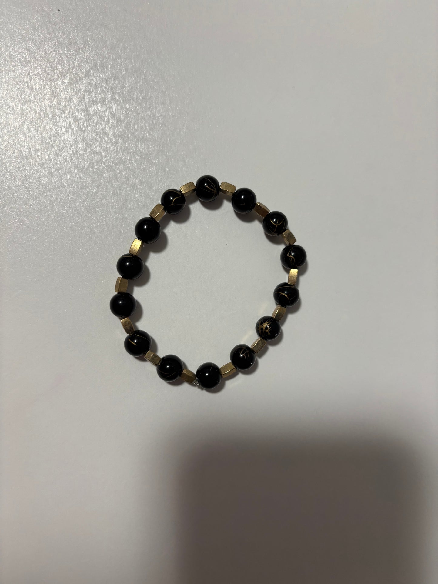 Black Beaded Bracelets