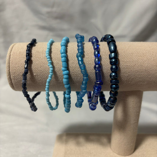 Blue Bracelet Set